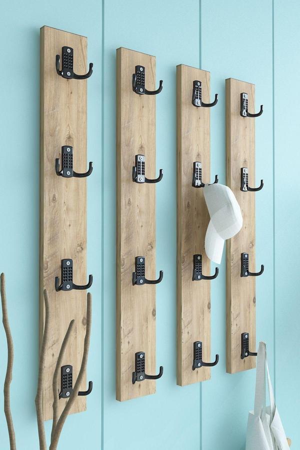 Portmanto Duvar Askılığı Elbise Askılığı A. Çam ASKI-013-6 - 75 cm - Image 1