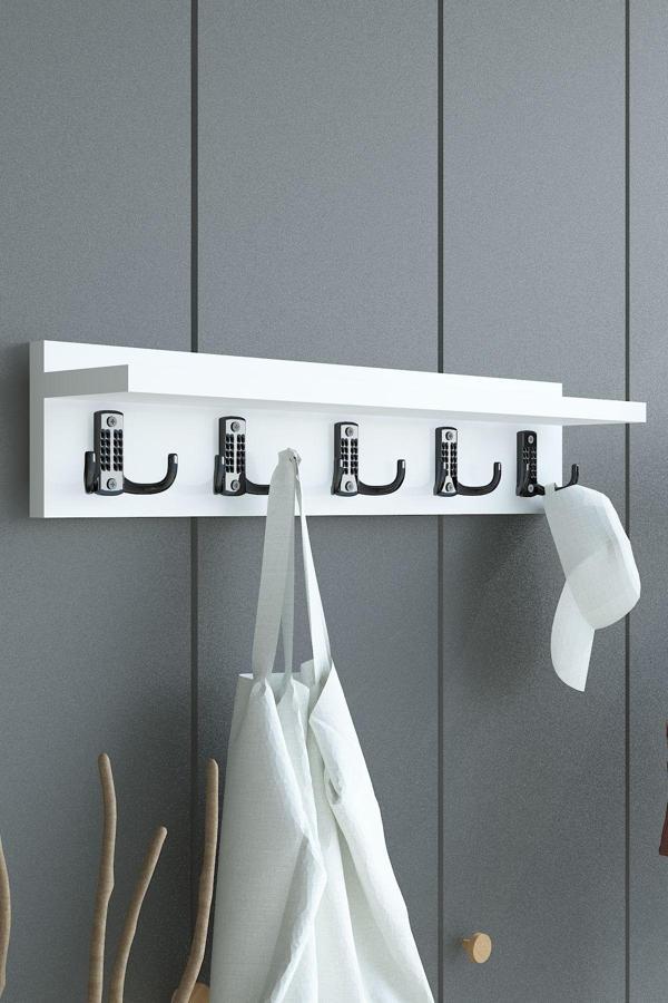 Portmanto Duvar Askılığı Elbise Askılığı ASKI-005-1-1 - 60 cm - Image 1