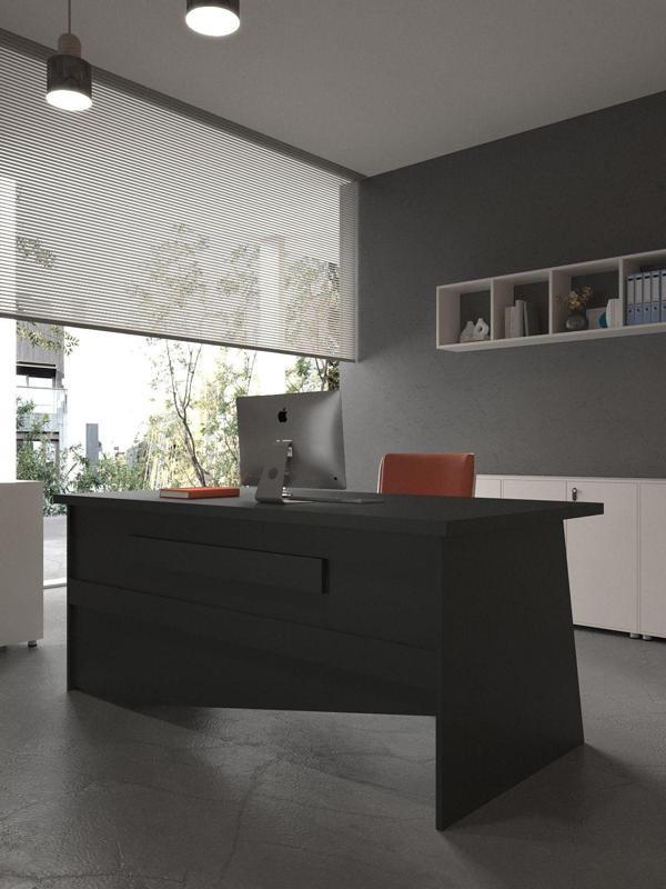 Festival Ofis Masası - OFİS-9-4-4-180X60 Beyaz - Antrasit - Image 1