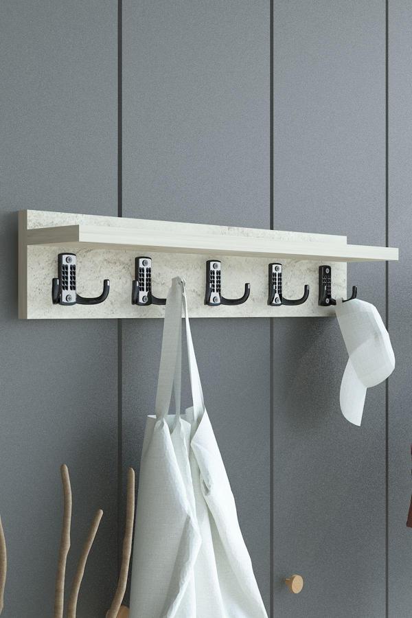 Portmanto Duvar Askılığı Elbise Askılığı ASKI-005-8-8 - 60 cm - Image 1
