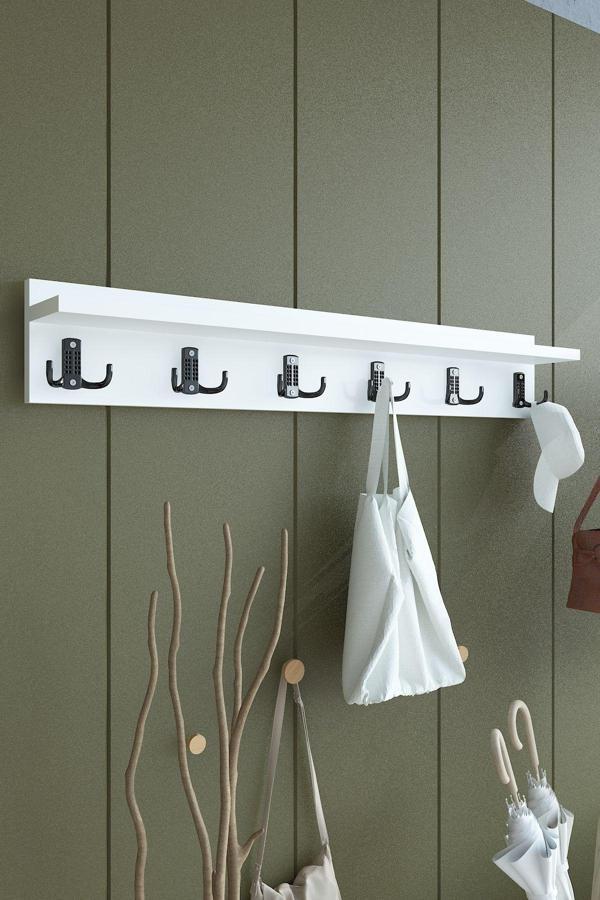Portmanto Duvar Askılığı Elbise Askılığı ASKI-006-1-1 - 80 cm - Image 1