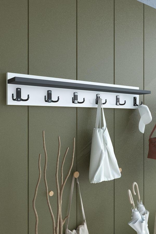 Portmanto Duvar Askılığı Elbise Askılığı ASKI-006-1-4 - 80 cm - Image 1