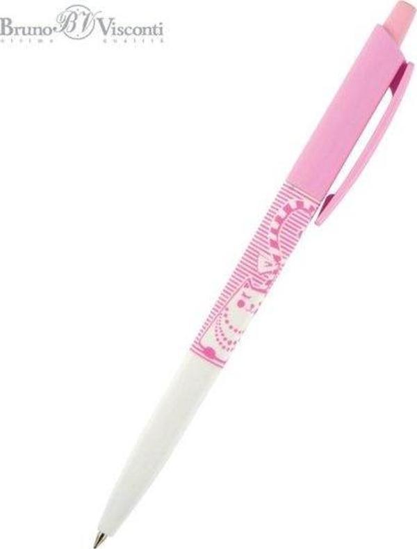 Bruno Visconti 20-0241/09  Happy Click Tükenmez Kalem -Pembe  0,5 Mm - Image 1