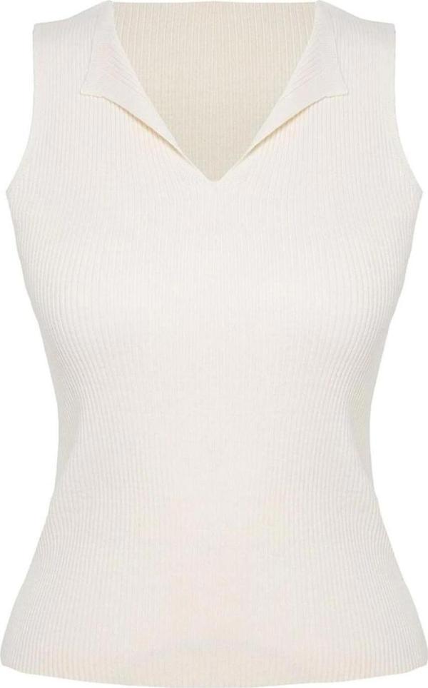 Kadın Modern Tarz Slim V Yaka Regular Triko Hırka - Image 1