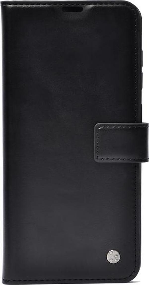Redmi Note 14 4G Kılıf Standlı Kapkalı Cüzdan Kopçalı Kar Deluxe - Image 1