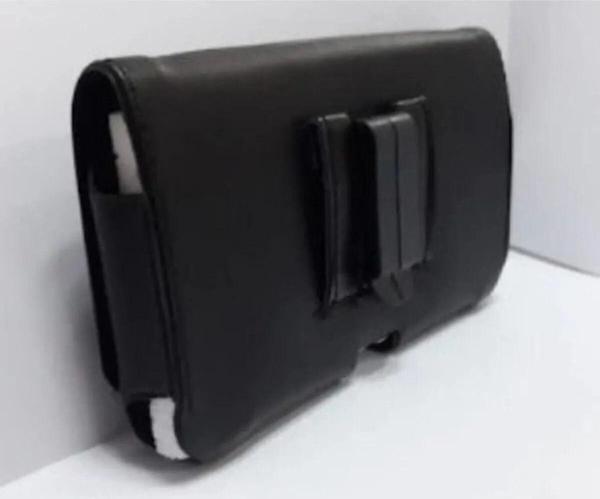 Siyah Büyük Boy Kemere Takılan Akıllı Telefon Kılıfı - Image 1