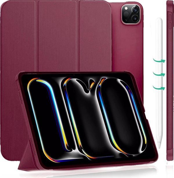 Apple Ipad Pro 11 Inç M4 2024 Kılıf Flip Smart Standlı Akıllı Kapak Uyku Modlu Smart Cover Case - Image 1
