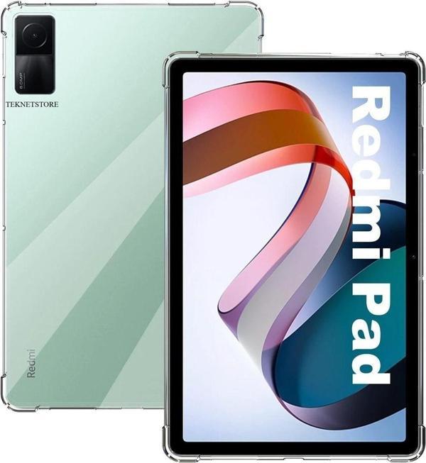 Xiaomi Redmi Pad 4gb / 6gb 128gb 10.6" Uyumlu Şeffaf Koruyucu Tablet Kılıfı Darbe Emici - Image 1