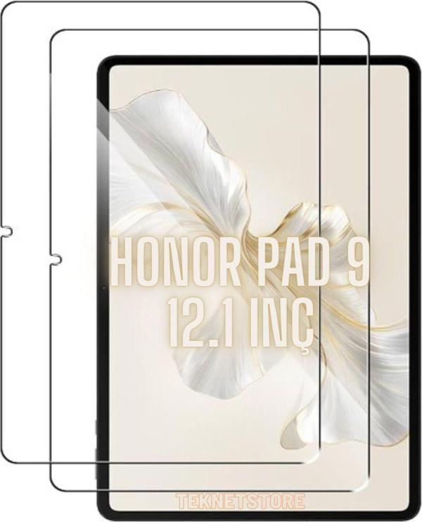 Honor Pad 9 12.1 inç 2024 Tablet Uyumlu Nano Temperli Esnek Ekran Koruyucu Kırılmaz Cam - Image 1