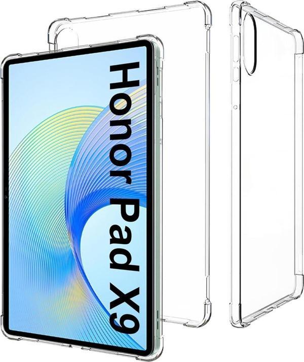 Honor Pad X9 11.5'' Inç Uyumlu Şeffaf Silikon Köşe Koruyuculu Tablet Kılıfı - Image 1