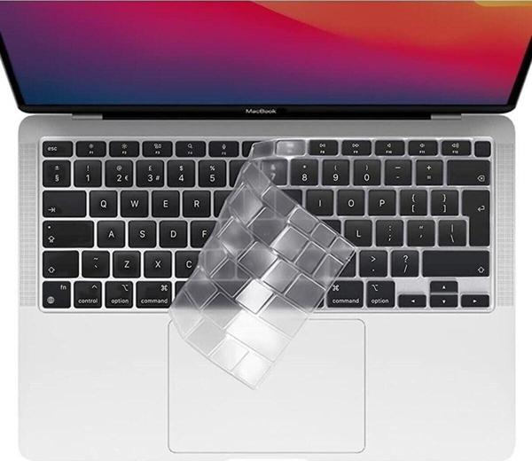 Macbook Pro 13 Inc 2020/2022 M1/m2 A2338 Uyumlu Türkçe Q Klavye Slim Silikon Klavye Koruyucu Kılıf - Image 1