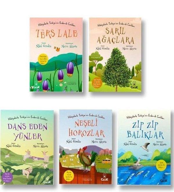 Hikayelerle Türkiye'nin Endemik Canlıları Serisi Seti - 5 Kitap Takım - Floki Çocuk - Image 1