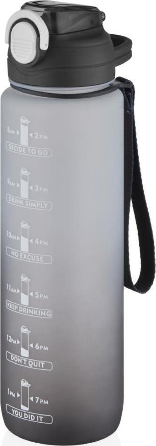 Vagonlife VGN2219 1000ml Siyah Pipetli Matara - Image 1