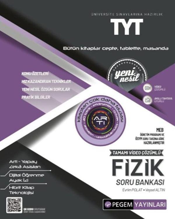 TYT Fizik Soru Bankası - Pegem Akademi Yayıncılık - Image 1