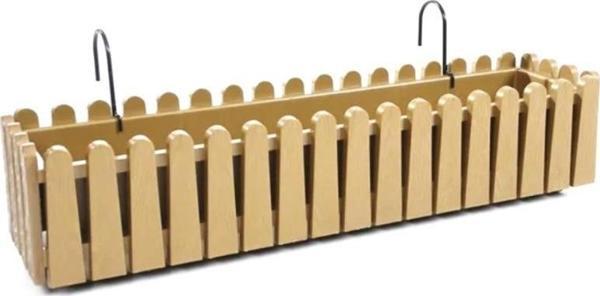 Omnipazar SO-İB03 Gold Askılı Balkon Saksı Takım 14 lt No 3  - Image 1
