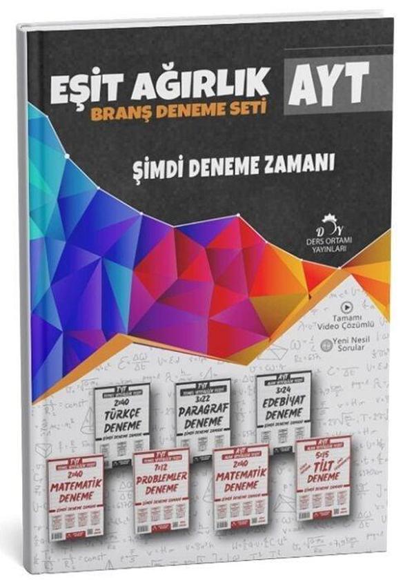 Ders Ortamı 2025 YKS AYT Eşit Ağırlık Branş Deneme Seti Çözümlü Ders Ortamı Yayınları - Ders Ortamı Yayınları - Image 1