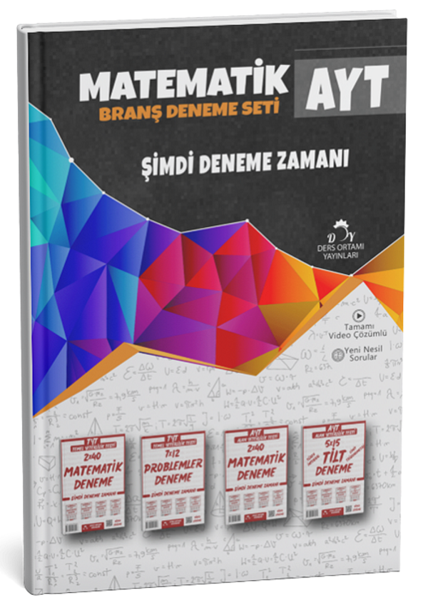 Ders Ortamı 2025 YKS AYT Matematik Branş Deneme Seti Çözümlü Ders Ortamı Yayınları - Ders Ortamı Yayınları - Image 1