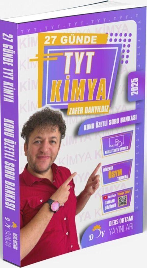 Ders Ortamı 2025 YKS TYT 27 Günde Kimya Konu Özetli Soru Bankası Ders Ortamı Yayınları - Ders Ortamı Yayınları - Image 1