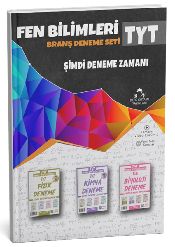 Ders Ortamı 2025 YKS TYT Fen Bilimleri Branş Deneme Seti Çözümlü Ders Ortamı Yayınları - Ders Ortamı Yayınları - Image 1