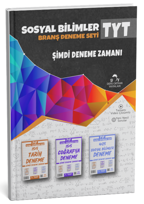 Ders Ortamı 2025 YKS TYT Sosyal Bilimler Branş Deneme Seti Çözümlü Ders Ortamı Yayınları - Ders Ortamı Yayınları - Image 1