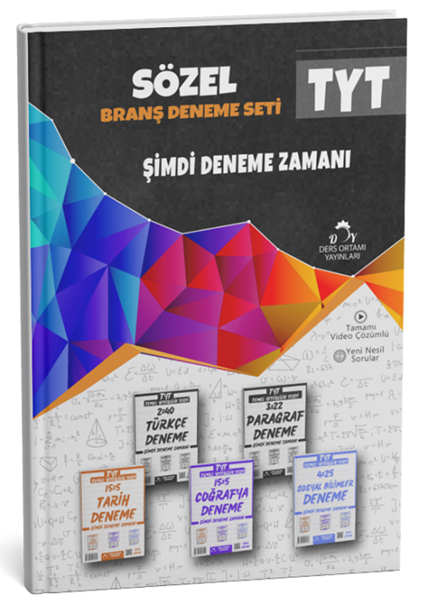 Ders Ortamı 2025 YKS TYT Sözel Branş Deneme Seti Çözümlü Ders Ortamı Yayınları - Ders Ortamı Yayınları - Image 1