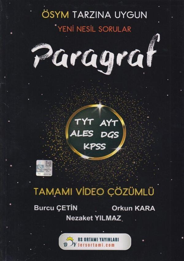 Ders Ortamı TYT AYT KPSS ALES DGS Paragraf Soru Bankası Ders Ortamı Yayınları - Ders Ortamı Yayınları - Image 1