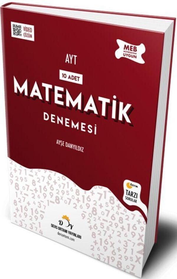Ders Ortamı YKS AYT Matematik 10 Deneme Ders Ortamı Yayınları - Ders Ortamı Yayınları - Image 1