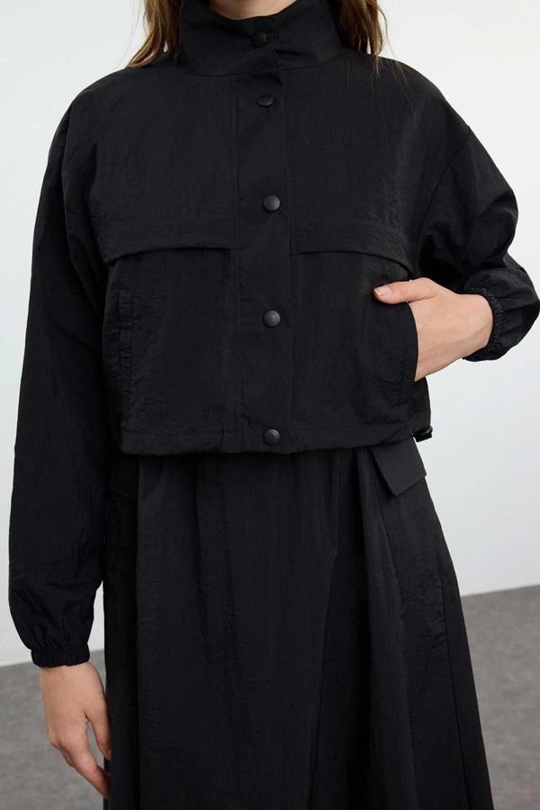 Tarz Kadın Modern Moda Normal Bel Boru Paça V Yaka Elbise Ceket Alt-Üst Takım - Image 1