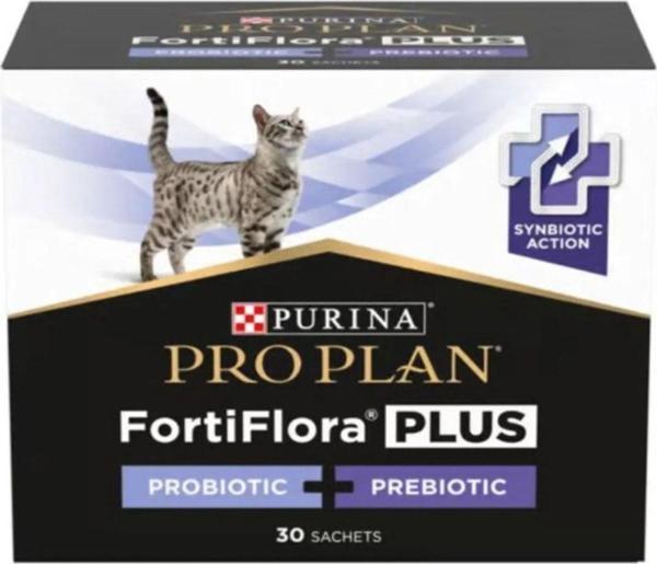 Pro Plan Fortiflora Kediler İçin Probiyotik Prebiotik Takviyesi (30 Şasi)30 X1.5 Gr - Image 1