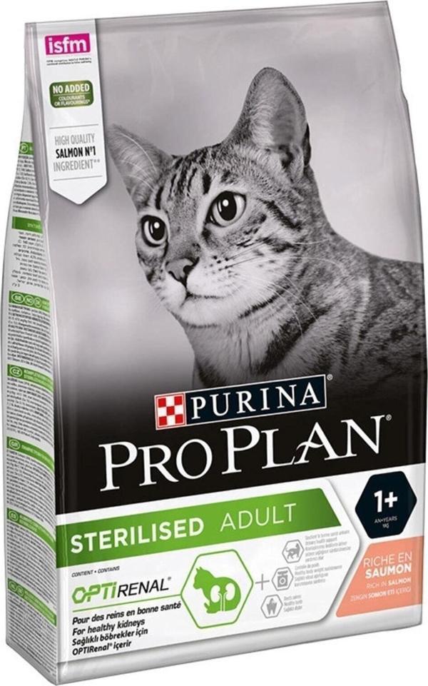 Pro Plan Sterilised Somonlu Kısırlaştırılmış Kedi Maması 3 Kg Skt 02/2024 - Image 1