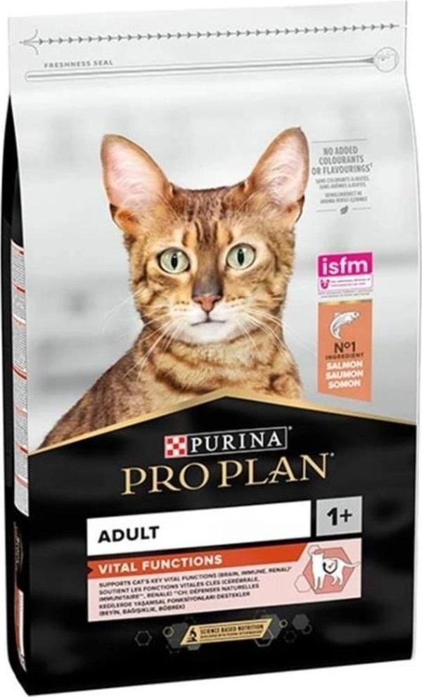 Pro Plan Vital Functions Somonlu Yetişkin Kedi Maması 3 Kg - Image 1