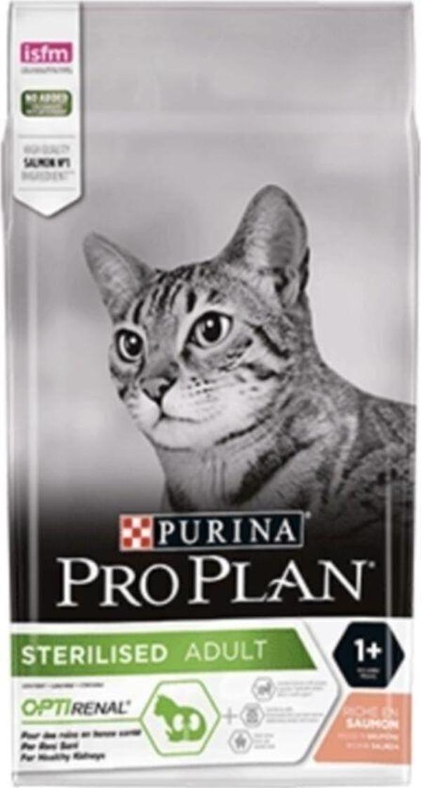 Pro Plan Proplan Sterilised Optirenal Somon Balıklı Kısır Kedi Maması 10Kg. - Image 1