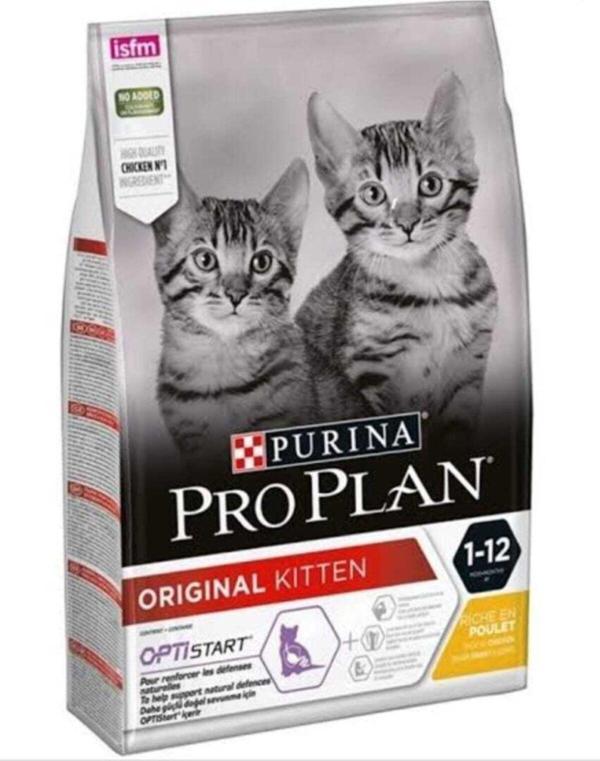 Pro Plan Kitten Tavuklu Pirinçli Yavru Kedi Maması 10 Kg - Image 1