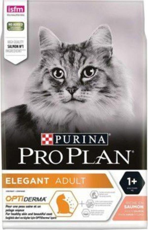 Pro Plan Proplan Elegant Derma Somonlu Yetişkin Kedi Maması 10 Kg - Image 1