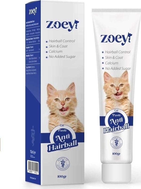 Zoey Antihairball Paste 100 Gr Tüy Yumağı Giderici - Image 1