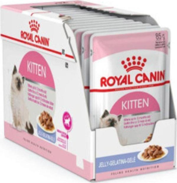 Royal Canin Jelly Kitten Instinctive Yaş Yavru Kedi Maması 85 Gr- (12 Adet X 85 Gr) - Image 1