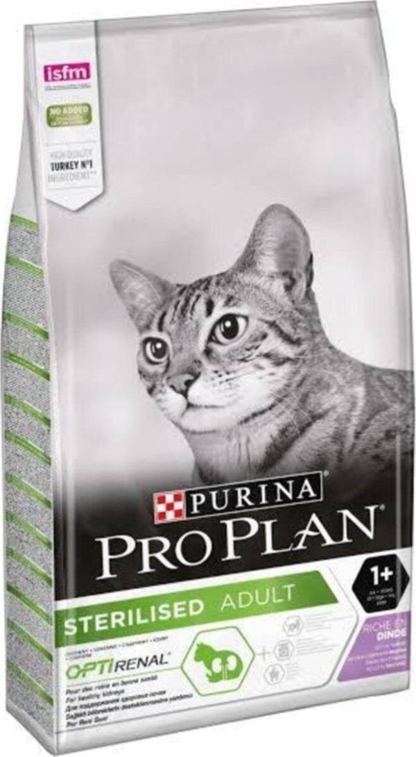 Pro Plan Planpro Plan Sterilesed Kısır Kediler Için Tavuklu Ve Hindili Kedi Maması 3 Kg - Image 1