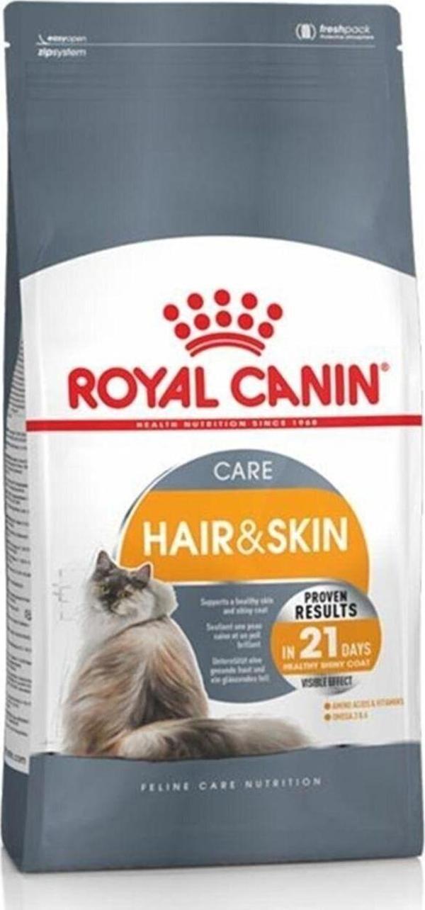 Royal Canin Hair Skin Hassas Tüylü Yetişkin Kedi Maması 4 Kg - Image 1