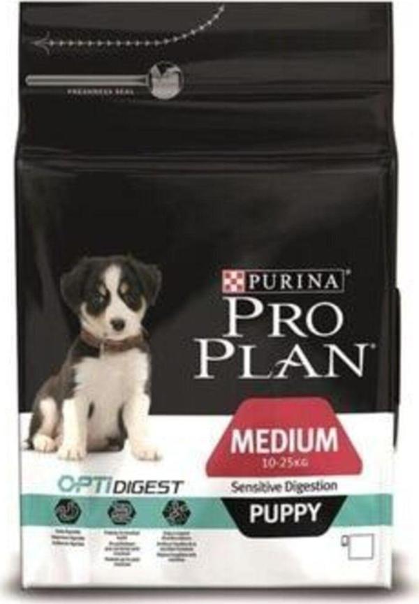 Pro Plan Optidigest Medium Puppy Kuzu Etli Ve Pirinçli Yavru Köpek Maması 3 Kg. - Image 1