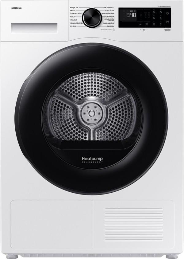 Samsung DV90DG52A0AEAH 9 kg Çamaşır Kurutma Makinesi - Image 1