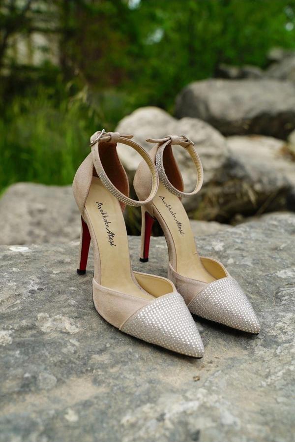 Kadın Taş Detay İnce Topuklu Stiletto Fiona - Image 1