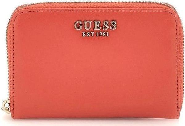 Guess Kadın Turuncu Laurel Orta Boy Fermuarlı Cüzdan - Image 1