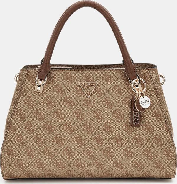 Guess Kadın Kahverengi Noelle Luxury Satchel Çanta - Image 1
