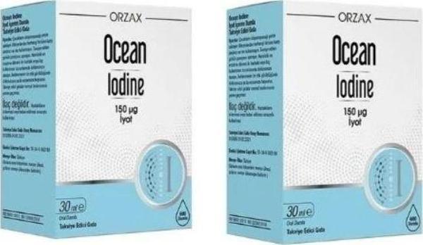 Orzax Ocean Iodine Damla 30 ml 2 Adet - Image 1