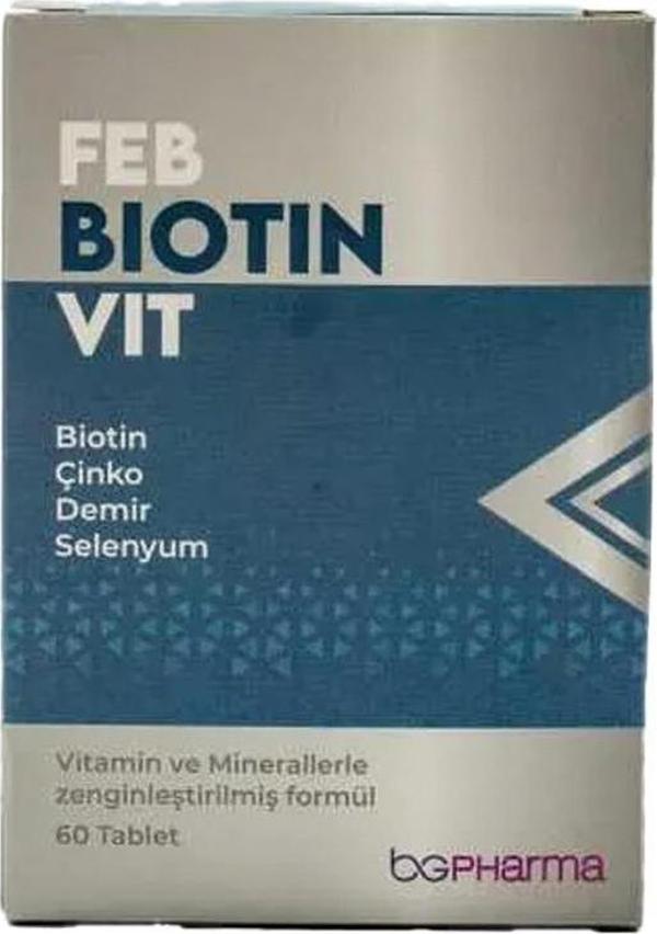 FebVit Biotin Vit 60 Tablet - Image 1