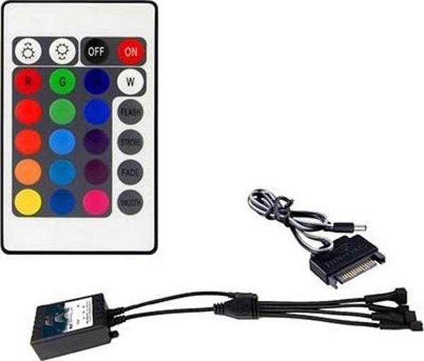 IC-R4 SATA Güç Besleme Kumandalı 4 Kanal RGB Aydınlatma - Image 1