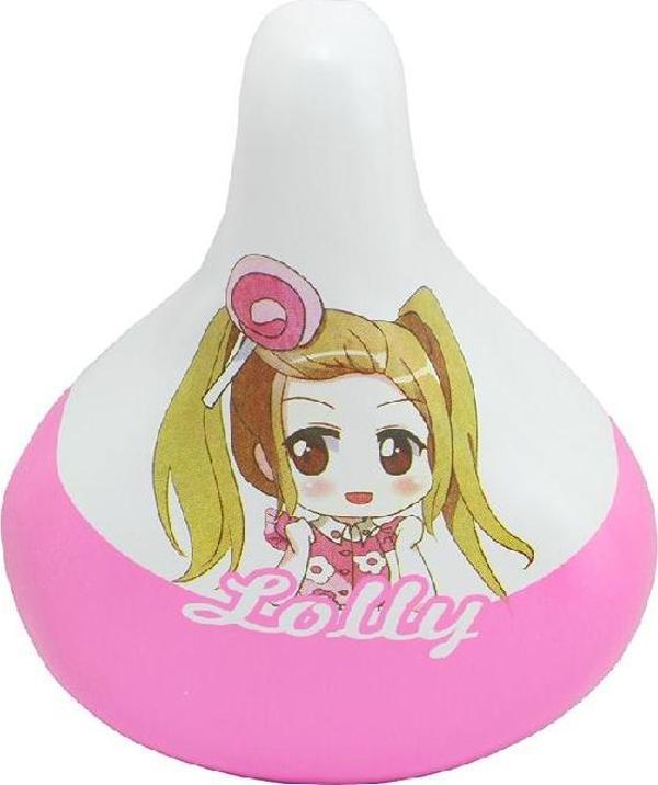 Lolly Pembe Kız Çocuk Bisiklet Selesi Yaylı - Image 1