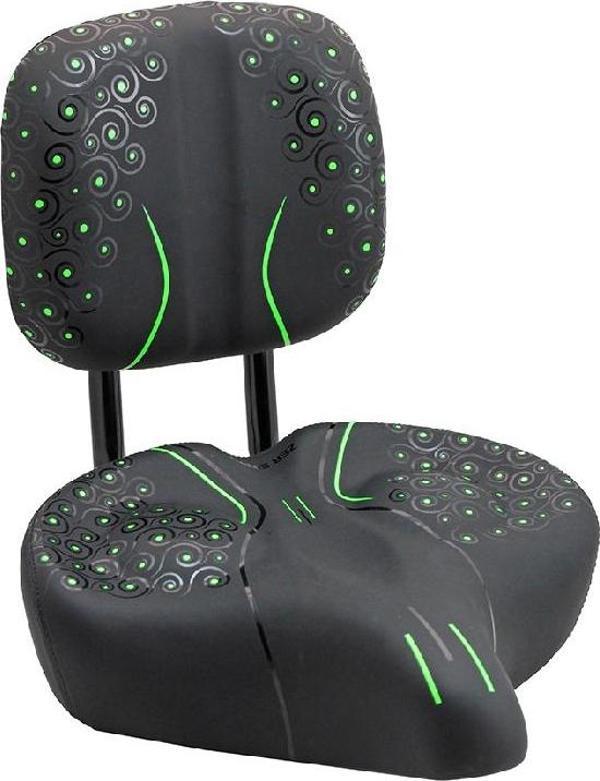 ZR GreenDot Sırt Destekli Elektrikli Bisiklet Selesi 30x30cm - Image 1
