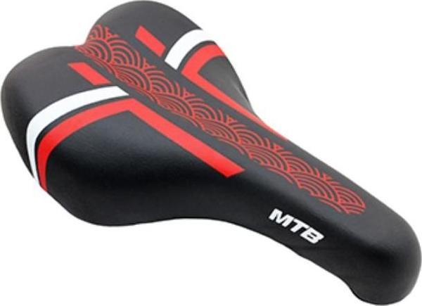 ZR Mtb Çocuk Bisikleti Selesi Kırmızı 15x24.5cm - Image 1