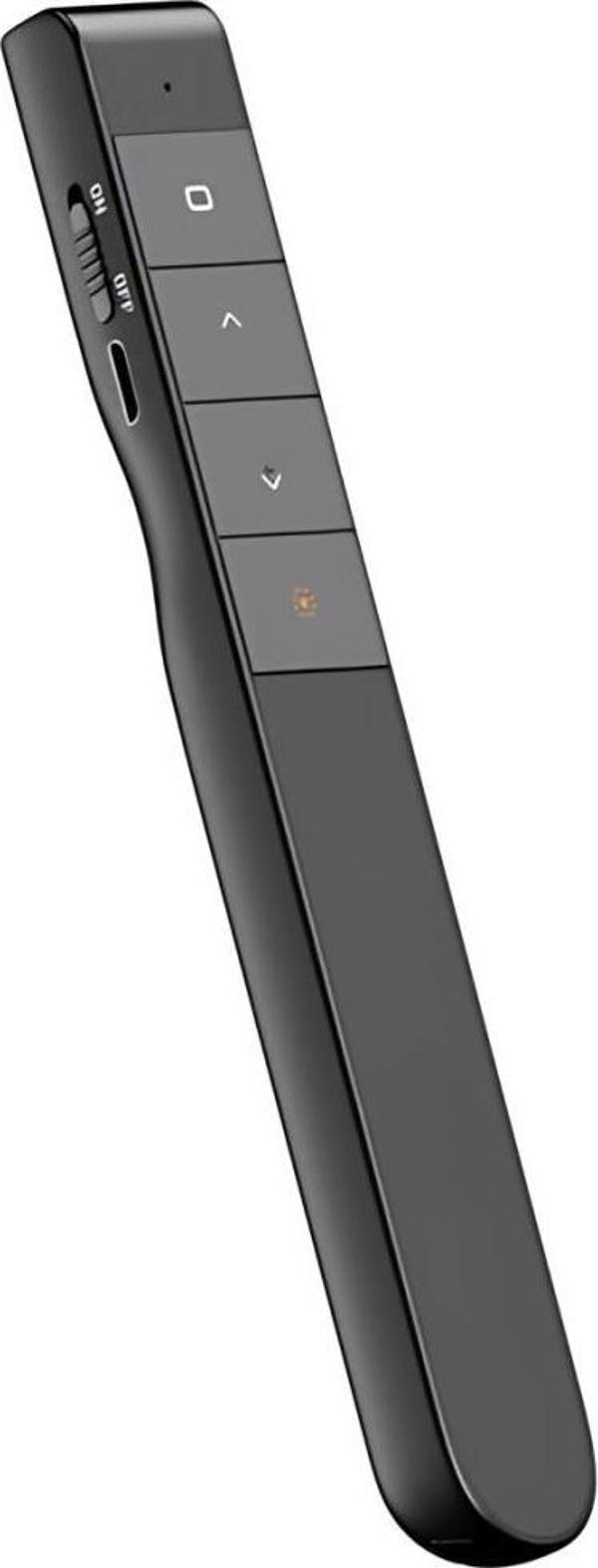 Coofbe 100Mt Mesafeli 500Mah Şarjlı 3R Lazer Işıklı 2.4GHz Projeksiyon Sunum Kumandası Kırmızı Lazer İşaretçili - Image 1